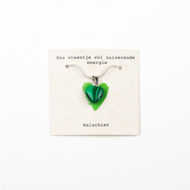 Ketting- Malachiet