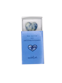 Edelsteen hartje Zelfvertrouwen