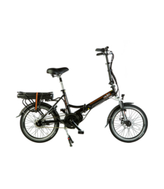 Lacros Scamper S600 (vouwfiets) matzwart