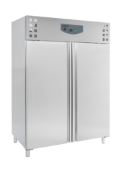 Multinox dubbeldeurs RVS koelkast - 1410 liter