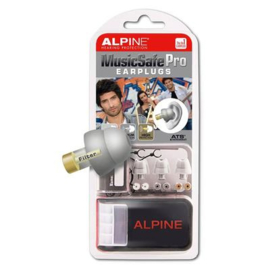Gehoorbescherming Alpine Music Safe Pro zilver