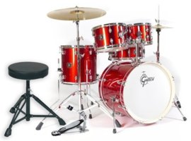 Drumset GRETSCH Energy rood