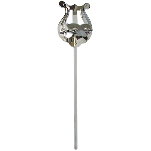 Lyra bladmuziekhouder RIEDL steel 30cm nikkel met enkele veer