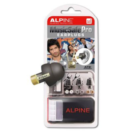 Gehoorbescherming Alpine Music Safe Pro zwart