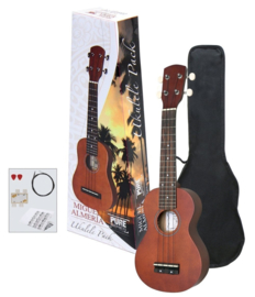 Sopraan ukulele ALMERIA Player pack