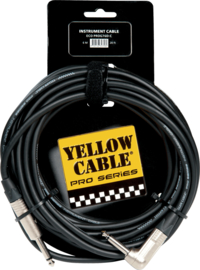 Kabel jack/jack haaks metaal 6m YELLOW CABLE Pro