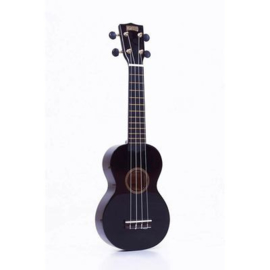 Sopraan ukelele Mahalo Rainbow serie zwart