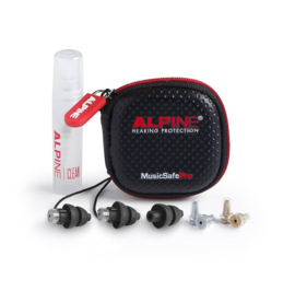 Gehoorbescherming Alpine Music Safe Pro zwart