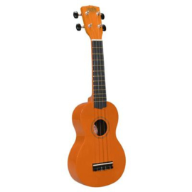 Sopraan ukulele Korala oranje