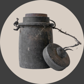 NEPALESE POT met deksel