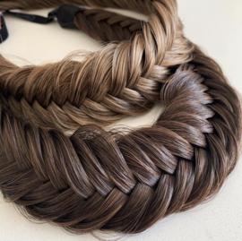 Infinity Braid Jolie Auburn Sugar