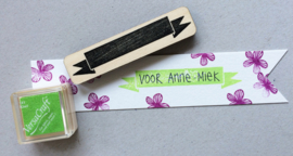 Stempel 'banner L'