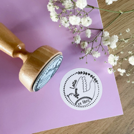 Stempel gepersonaliseerd EX LIBRIS