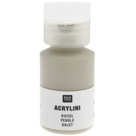 Acrylini verf - kiezel