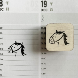 Stempel mini - paard