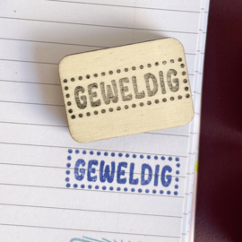 Stempel - GEWELDIG
