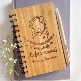 Notitieboek A6 gepersonaliseerd