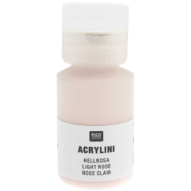 Acrylini verf - lichtroze