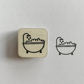 Stempel mini - bad (badkamer)