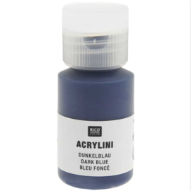 Acrylini verf - donkerblauw