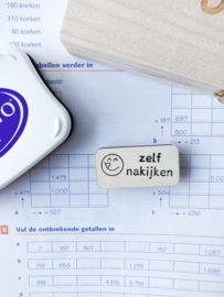 Stempel zelf nakijken