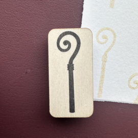 Stempel - staf van Sinterklaas