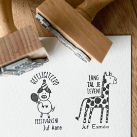 Stempel gepersonaliseerd FEEST