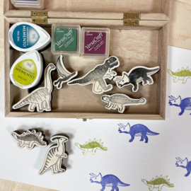 Stempel dino - stegosaurus