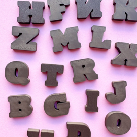 3D chocoladeletters ABC