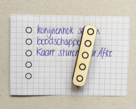 Stempel to do - afvink rondjes