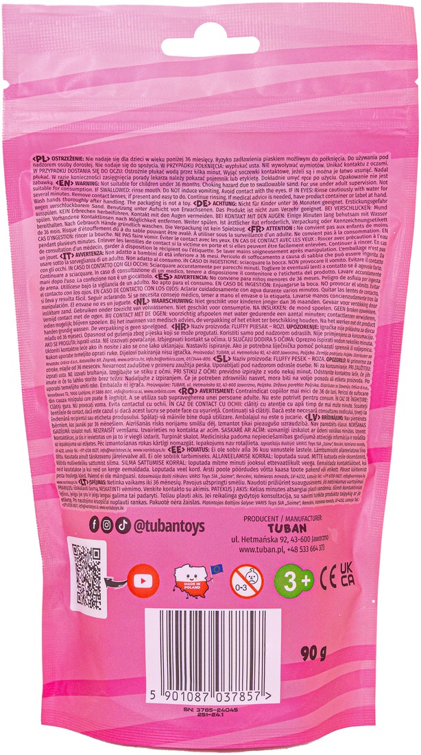 Tuban - Fluffy Sand - Pink 90 g