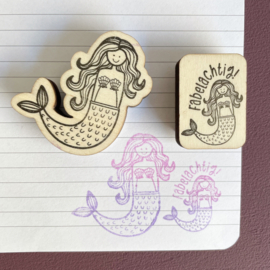 Stempel zeemeermin - fabelachtig!