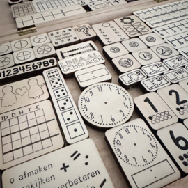 Stempel set - euro munten en biljetten