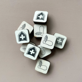 Mini stempel - mijter