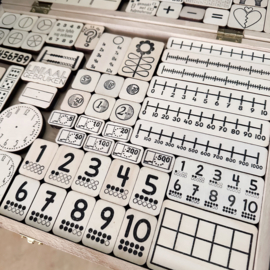 Stempel set - euro munten en biljetten