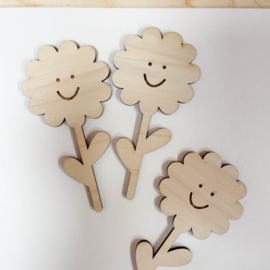 Tekenbloemen set van 2