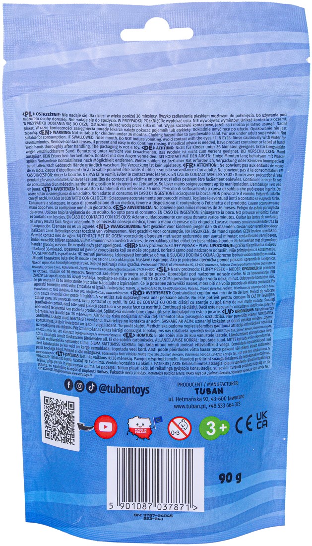Tuban - Fluffy Sand - Blue 90 g