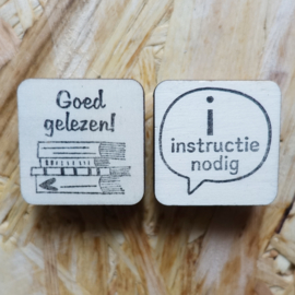 Stempel instructie nodig