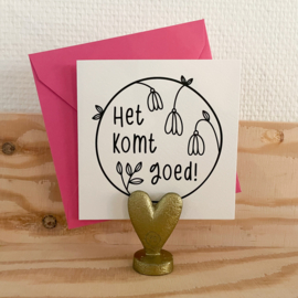 Kaart - Het komt goed!