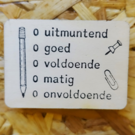 Stempel beoordeling