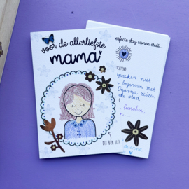 Invulkaarten voor mama, papa, opa of oma