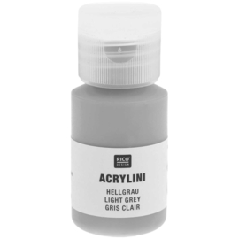 Acrylini verf - lichtgrijs