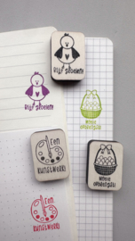 Stempel - paasmand ‘mooie opbrengst’