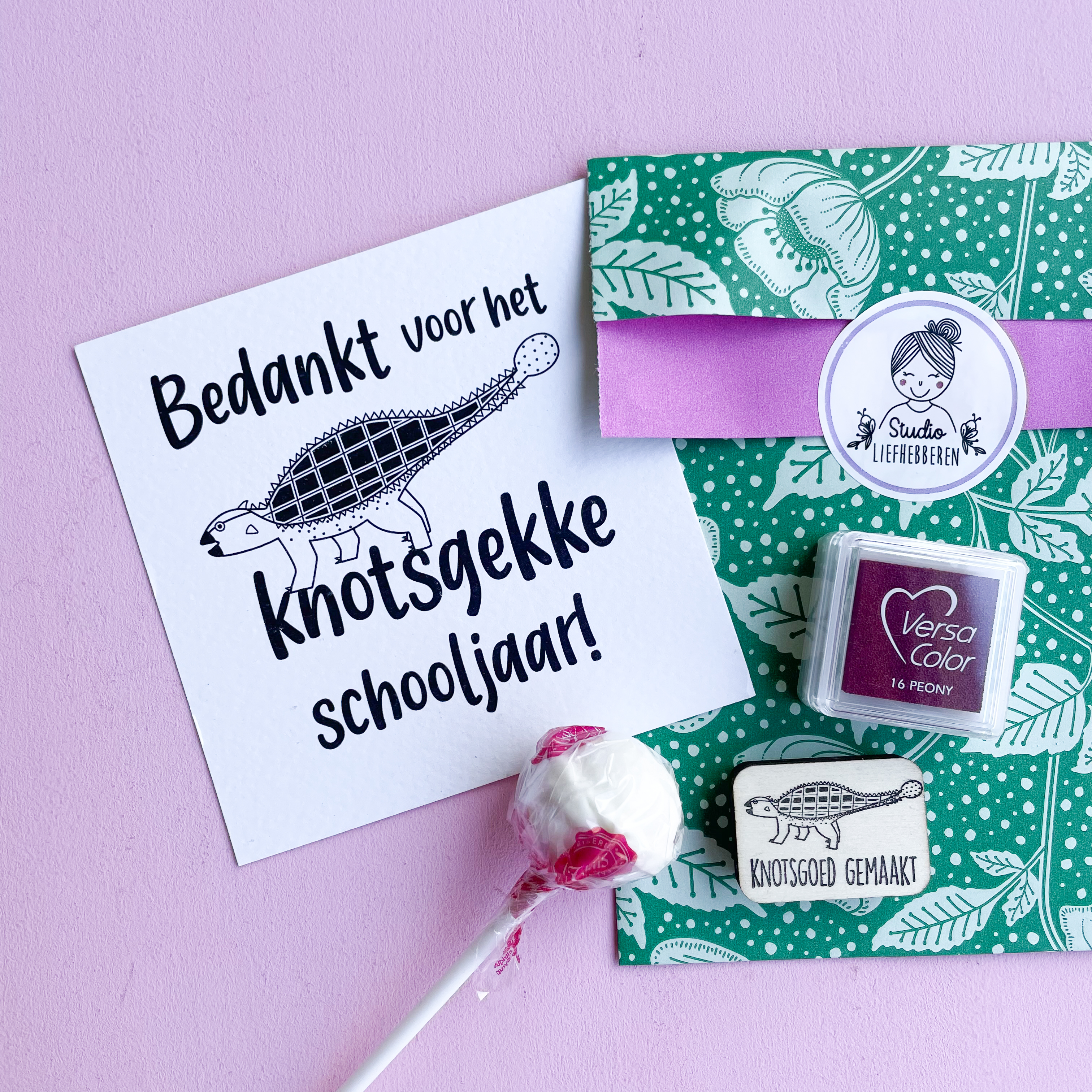 Cadeauset 'Knotsgekke schooljaar'