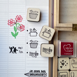 Stempel - spelen met vriendje