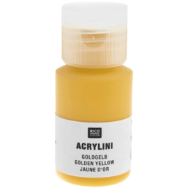 Acrylini verf - goudgeel
