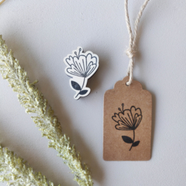 Stempel sierbloem