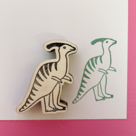 Stempel dino - parasaurolophus