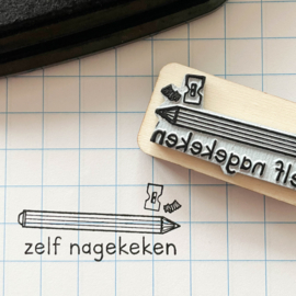 Stempel zelf nagekeken