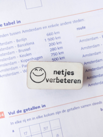 Stempel netjes verbeteren